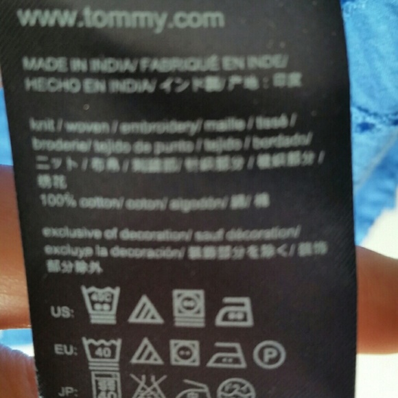 Tommy Hilfiger blue sweater - Picture 6 of 7